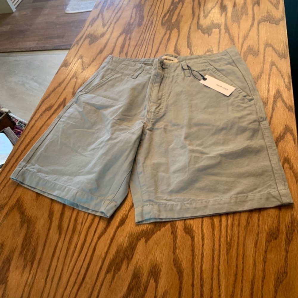 Taylor Stitch - The Morse Short in Slate Slub